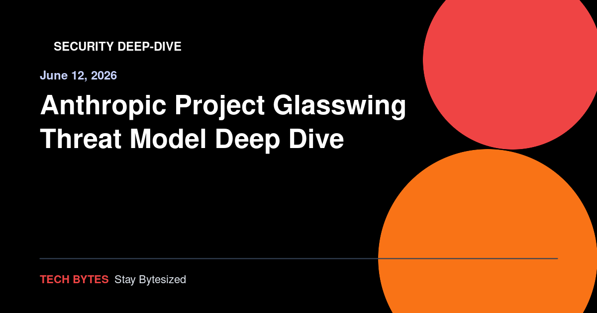 Anthropic Project Glasswing Threat Model Deep Dive