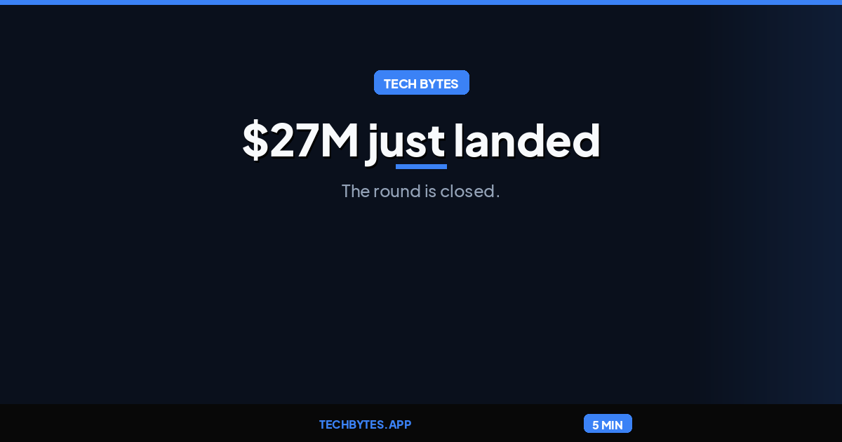 Exclusive: Slingshot Raises $27 million In Seed Funding To Build