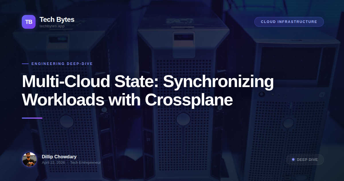 Multi-Cloud State: Synchronizing Workloads with Crossplane