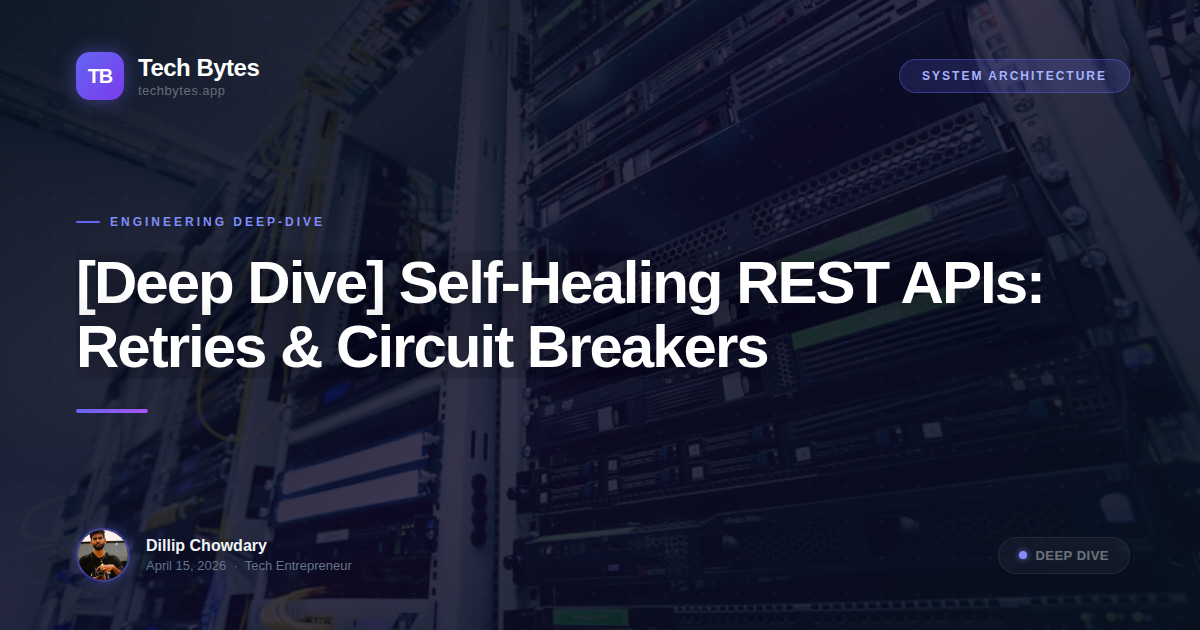 [Deep Dive] Self-Healing REST APIs: Retries & Circuit Breakers